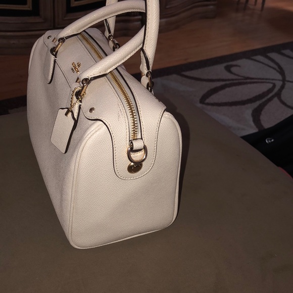 Coach Mini Bennett Satchel In Crossgrain Leather - Picture 7 of 8